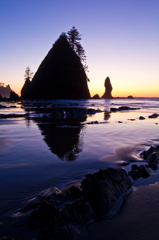 Point Of Arches At Sunset